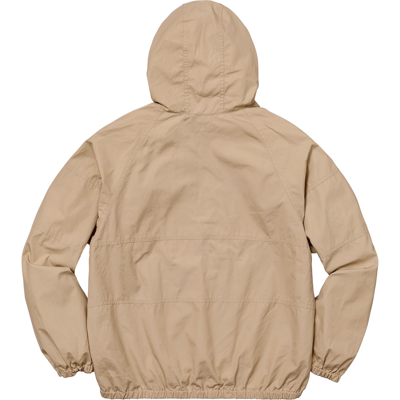 Cotton Hooded Raglan Jacket view 9